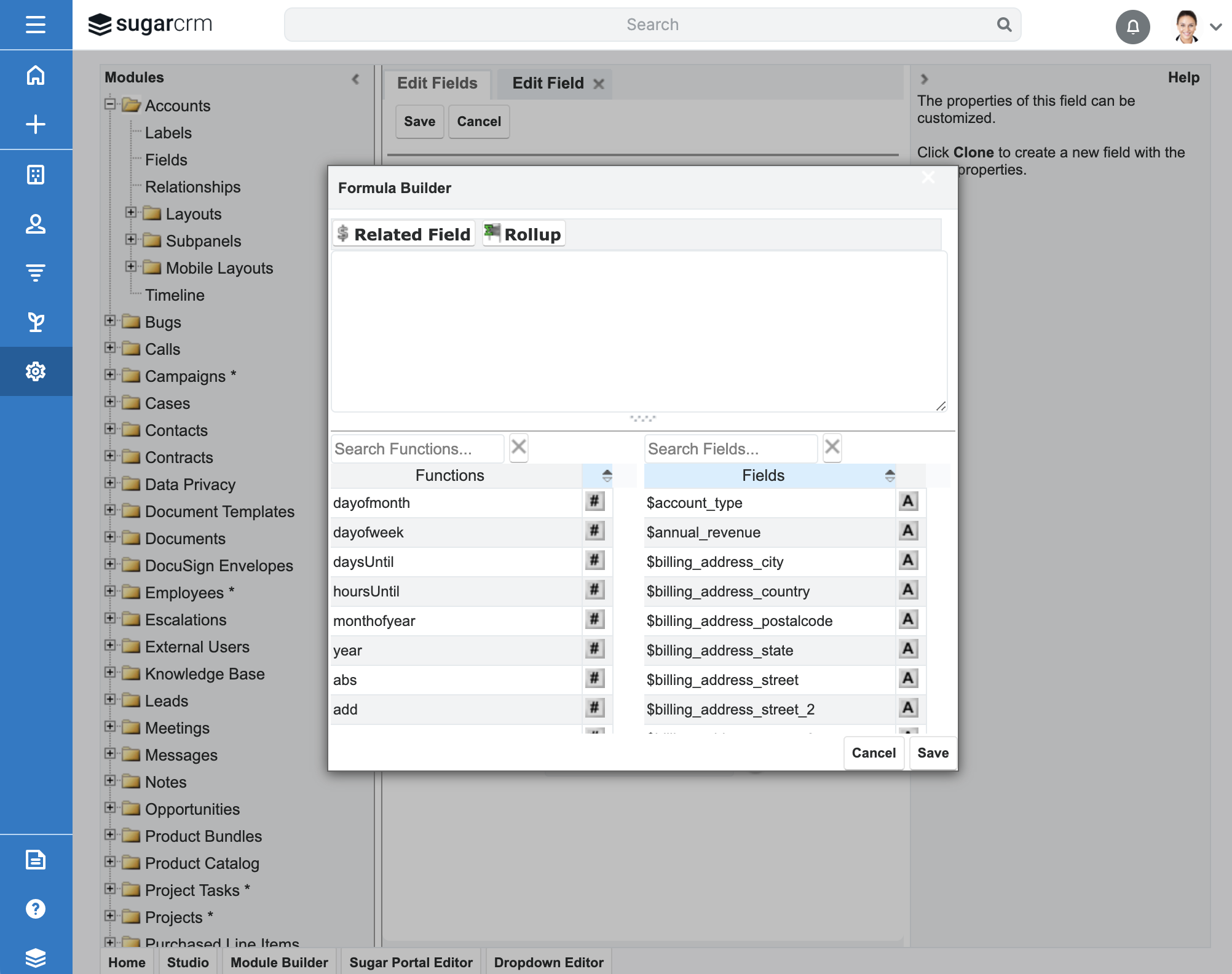 Screenshot or logo for Upsert® Calculated Fields