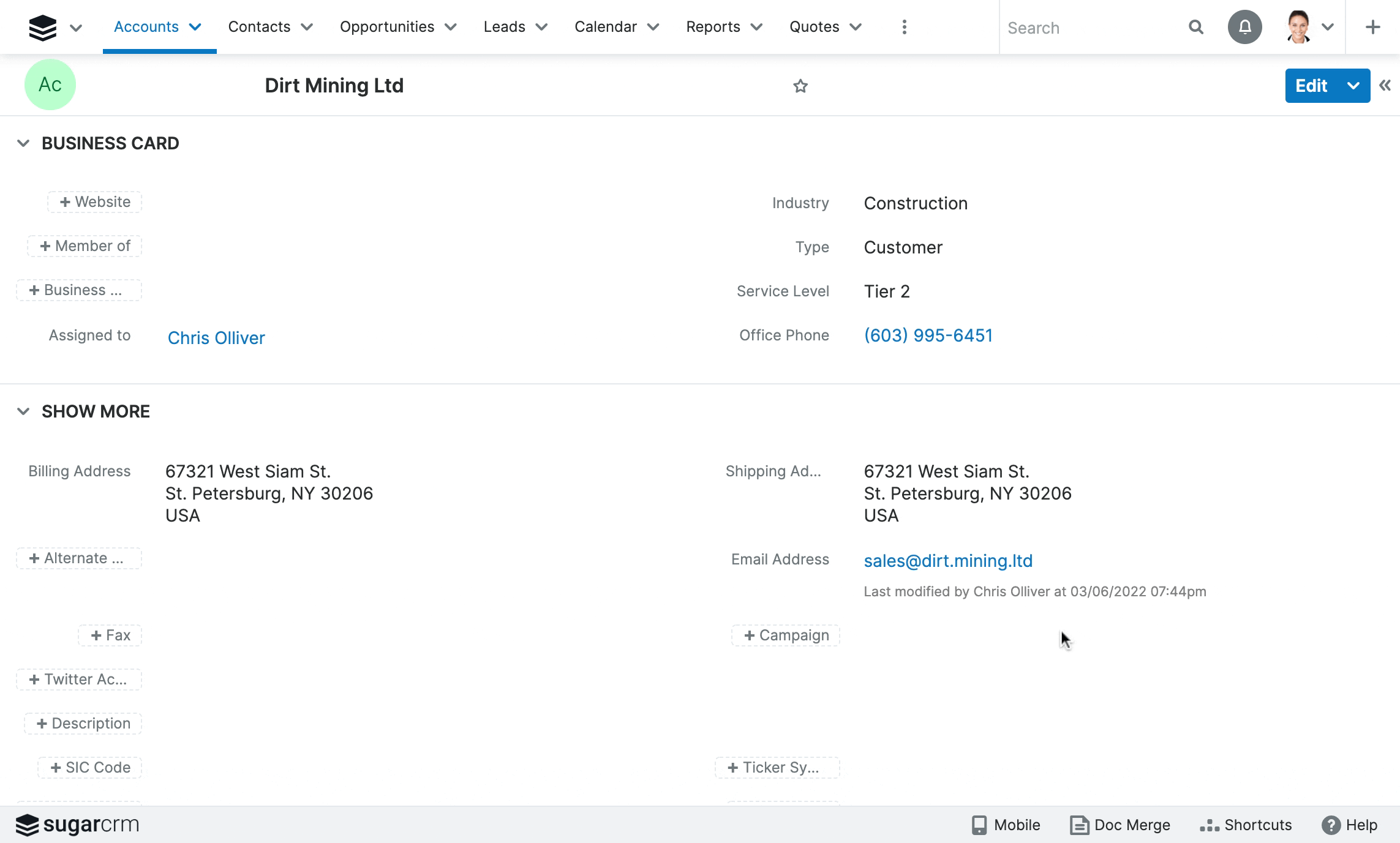 Screenshot or logo for Upsert® Last Modified By
