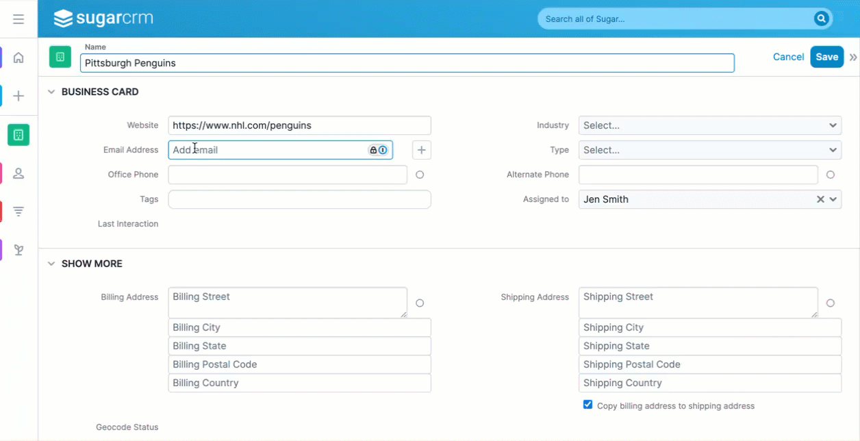Screenshot or logo for Upsert® Connector for Loqate